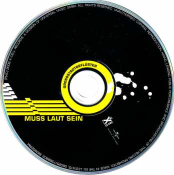 CD Grossstadtgeflüster: Muss Laut Sein