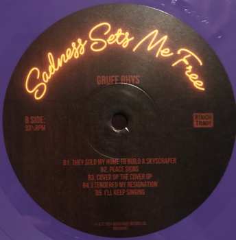 LP Gruff Rhys: Sadness Sets Me Free CLR | LTD