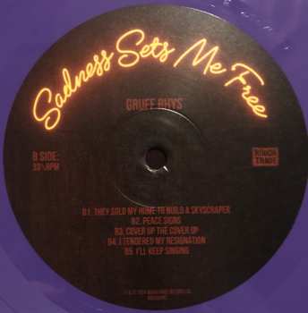 LP Gruff Rhys: Sadness Sets Me Free CLR | LTD