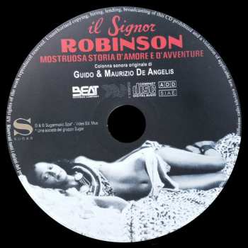 CD Guido And Maurizio De Angelis: Il Signor Robinson, Una Mostruosa Storia D'Amore E D'Avventure LTD