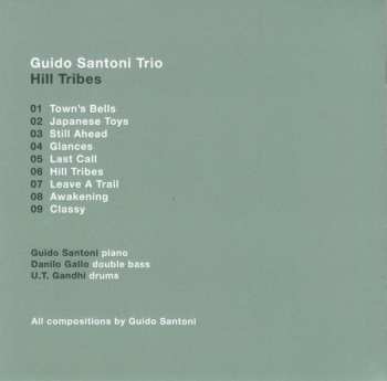 CD Guido Santoni Trio: Hill Tribes