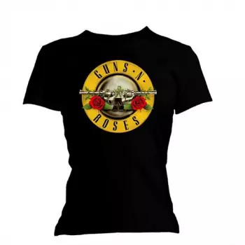 Frauen T-Shirt Classic Bullet Logo Guns N' Roses 