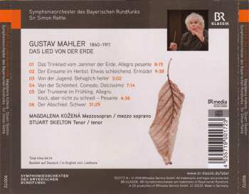 CD Gustav Mahler: Das Lied Von Der Erde
