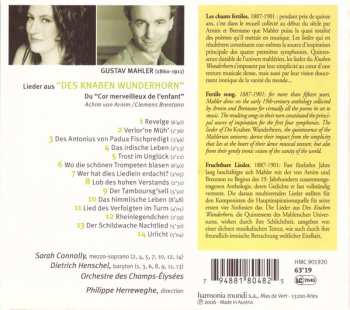 CD Gustav Mahler: Des Knaben Wunderhorn DIGI