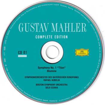 18CD/Box Set Gustav Mahler: Gustav Mahler - Complete Edition LTD