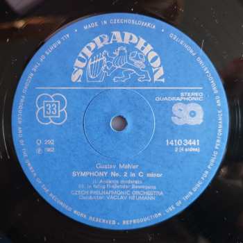 2LP The Czech Philharmonic Orchestra: Symphony No. 2
