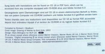 16CD/Box Set Gustav Mahler: The Complete Works