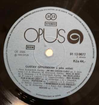 LP Gustáv Offermann: Gustáv Offermann A Jeho Sólisti