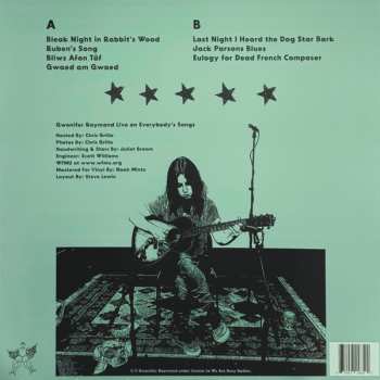 LP Gwenifer Raymond: Live On Everybody's Songs WFMU 91.1 LTD