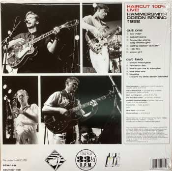 LP Haircut One Hundred: Haircut 100% Live! (Hammersmith Odeon Spring 1982) CLR