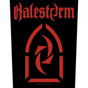 Merch Halestorm: Rückenaufnäher Logo Halestorm
