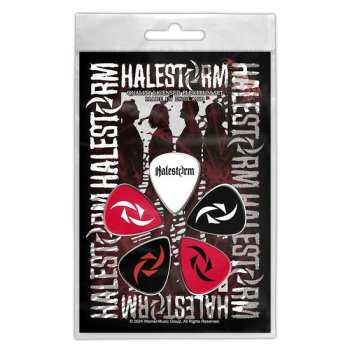 Merch Halestorm: Plektrum-Set Portrait