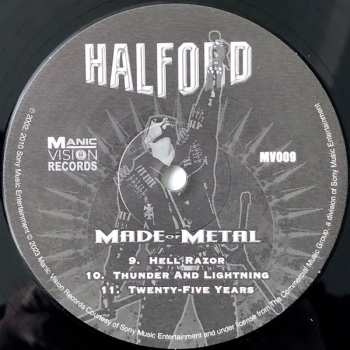 2LP Halford: Made Of Metal LTD