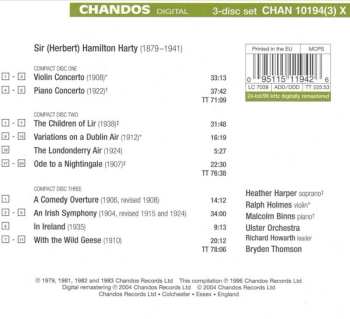 3CD Ulster Orchestra: In Ireland · Orchestral Works By Sir Hamilton Harty