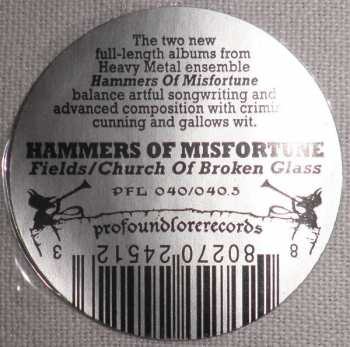 2CD Hammers Of Misfortune: Fields/Church Of Broken Glass DIGI