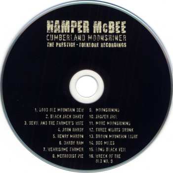 CD Hamper McBee: Cumberland Moonshiner