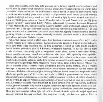 CD Hana Hegerová: Zpívá Hana Hegerová - Šansony S Hanou Hegerovou