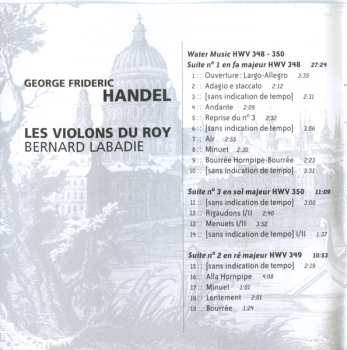 CD Georg Friedrich Händel: Water Music