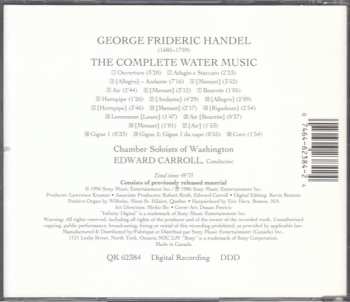 CD Georg Friedrich Händel: The Water Music (Complete)