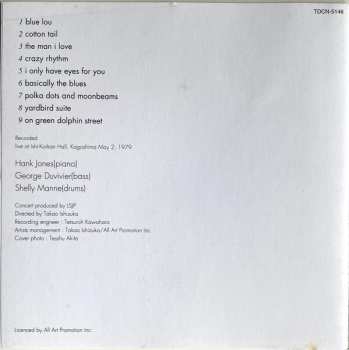 CD Shelly Manne: Live In Japan