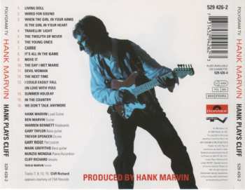 CD Hank Marvin: Hank Plays Cliff