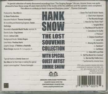 CD Hank Snow: The Lost Souvenir Collection
