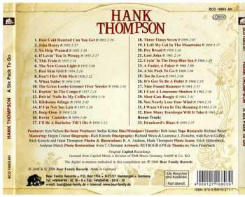 CD Hank Thompson: A Six Pack To Go 