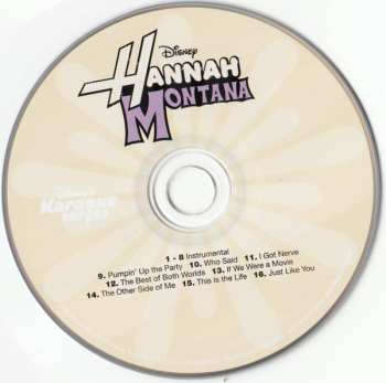 CD Hannah Montana: Disney Karaoke Series: Hannah Montana