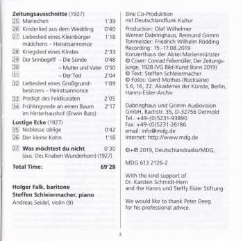 CD Steffen Schleiermacher: Lieder Vol. 4