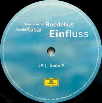 2LP Hans-Joachim Roedelius: Einfluss