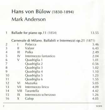 CD Mark Anderson: Piano Music