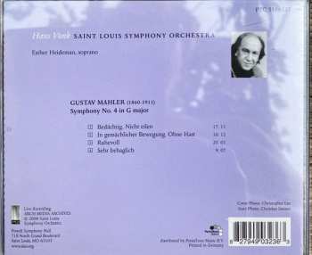 CD Gustav Mahler: Symphony No. 4 In G Major
