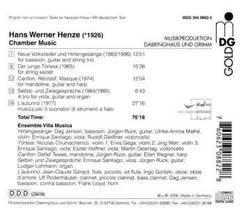 CD Ensemble Villa Musica: Chamber Music Vol 2