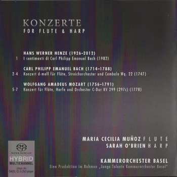 SACD Wolfgang Amadeus Mozart: Konzerte For Flute & Harp