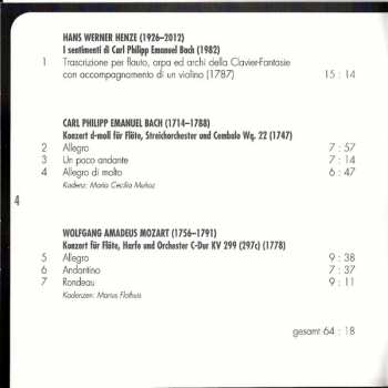 SACD Wolfgang Amadeus Mozart: Konzerte For Flute & Harp