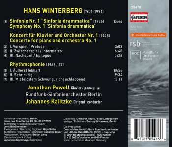 CD Rundfunk-Sinfonieorchester Berlin: Sinfonia Drammatica / Piano Concerto No. 1 / Rhythmophonie