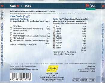CD Heinrich Schiff: Schumann - Phantasie / Bardo For Cello And Orchestra