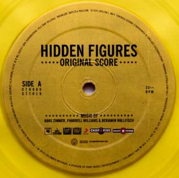 LP Hans Zimmer: Hidden Figures (Original Score) CLR