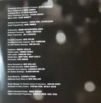 CD Hans Zimmer: Widows (Les Veuves) (Original Motion Picture Soundtrack)