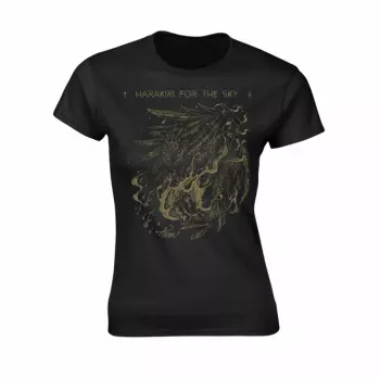 T-Shirt Frauen Arson Gold