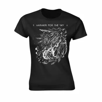 T-Shirt Frauen Arson White