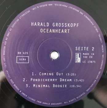 2LP Harald Grosskopf: Oceanheart + Ocean Revisited DLX | LTD | NUM