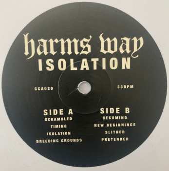 2LP Harm's Way: Isolation CLR | DLX | LTD