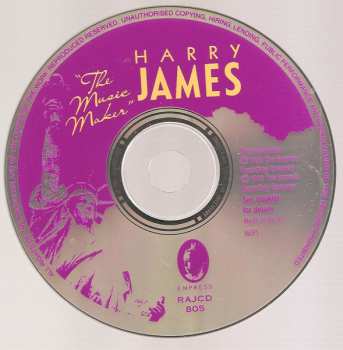 CD Harry James: The Music Maker