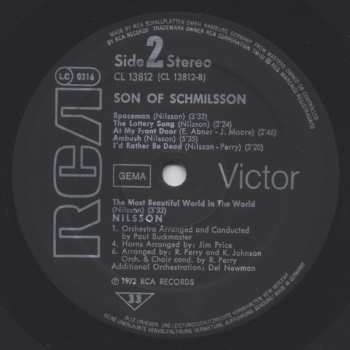 LP Harry Nilsson: Son Of Schmilsson