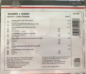 CD Haruto Yoshida: Trumpet and Piano