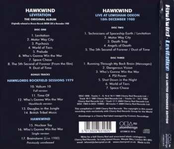 3CD/Box Set Hawkwind: Levitation DLX | LTD