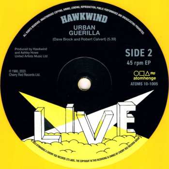 EP Hawkwind: Live - Shot Down In The Night CLR