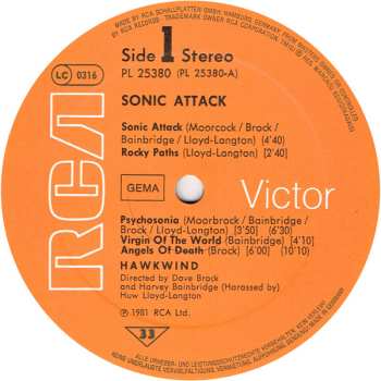 LP Hawkwind: Sonic Attack