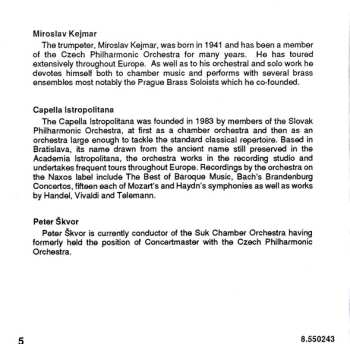 CD Joseph Haydn: Famous Trumpet Concerti